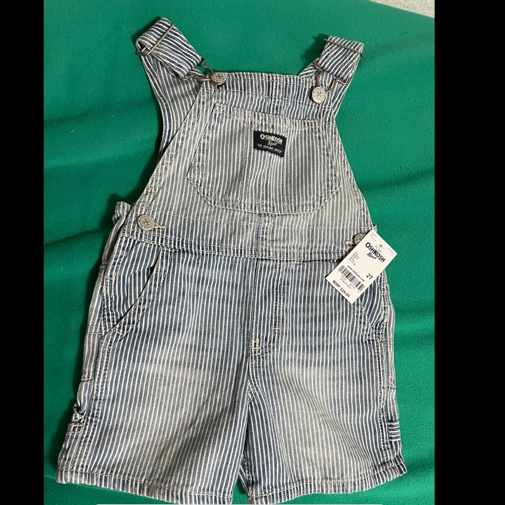 Oshkosh Striped Overalls